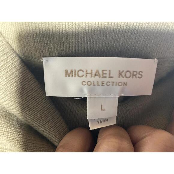 < Michael Kors Luxury Cashmere Asymmetrical Cascading Ruffle Skirt > - Picture 2 of 7